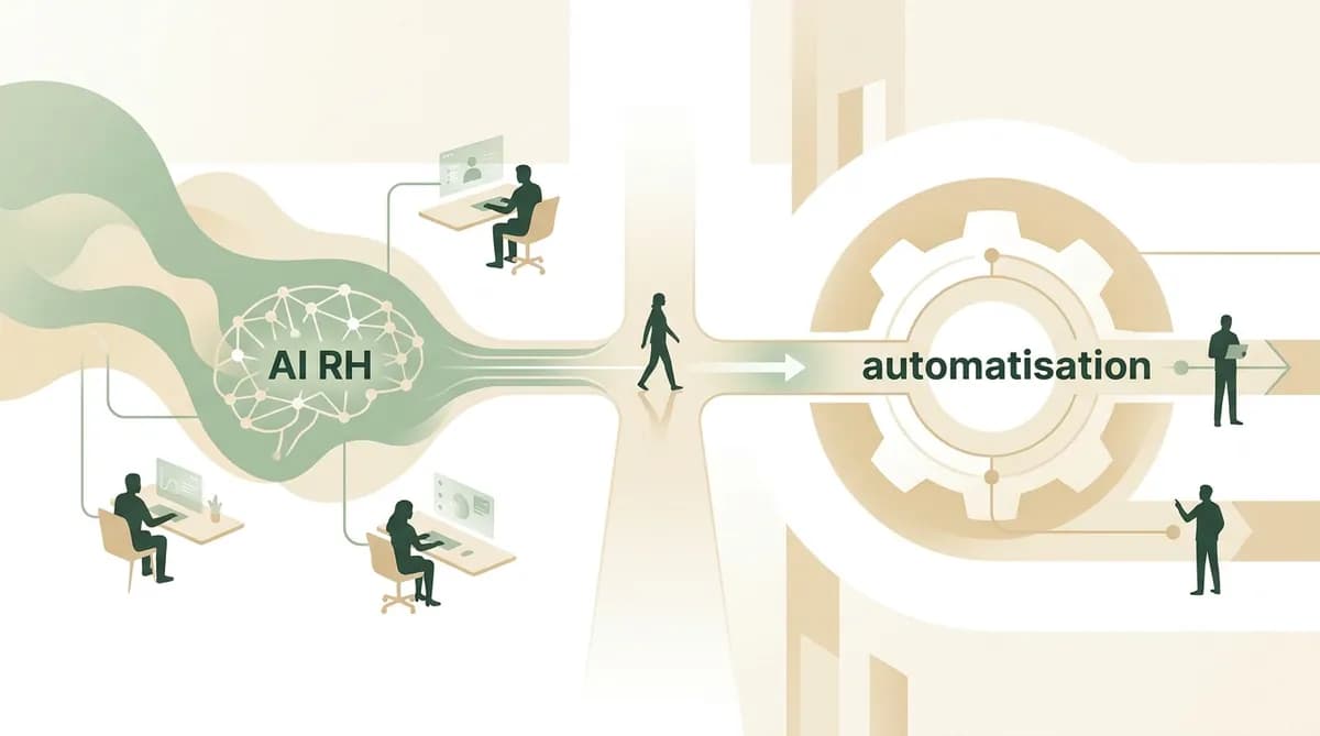 IA RH vs automatisation : la difference qui change tout