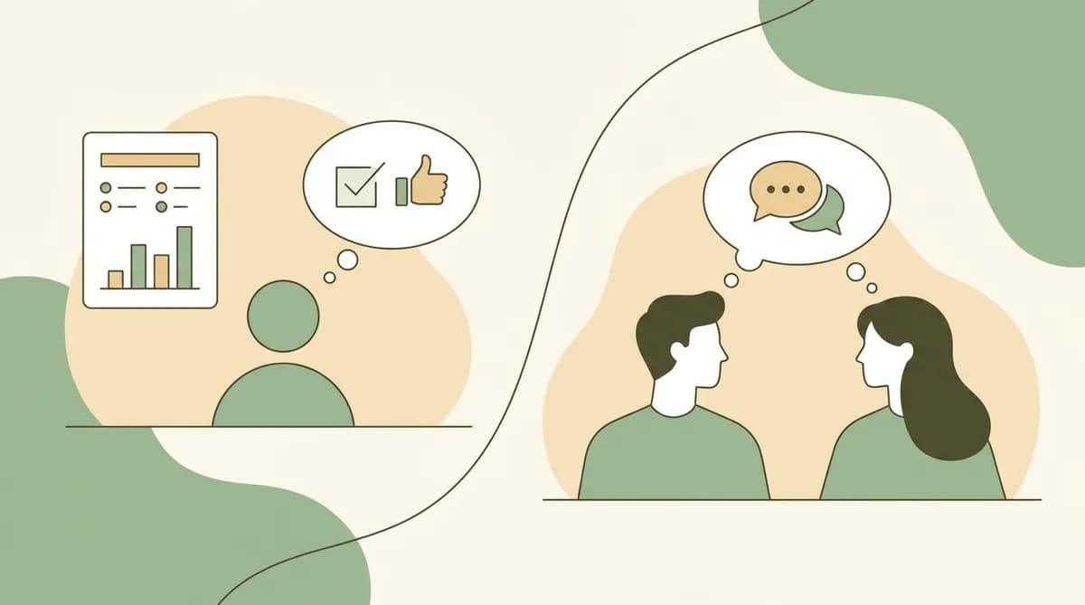 Micro-sondages vs conversations : le jeu change pour l'écoute RH